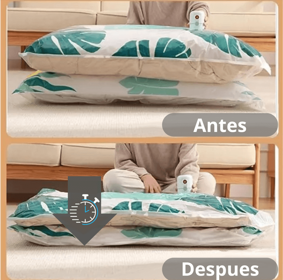 Pack (Compresor + 2 Bolsas) al vacío