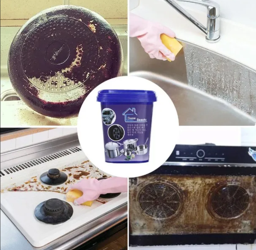 Pack Steeluxe™ - 1 Pasta de Limpieza + 5 Paños de Alambre