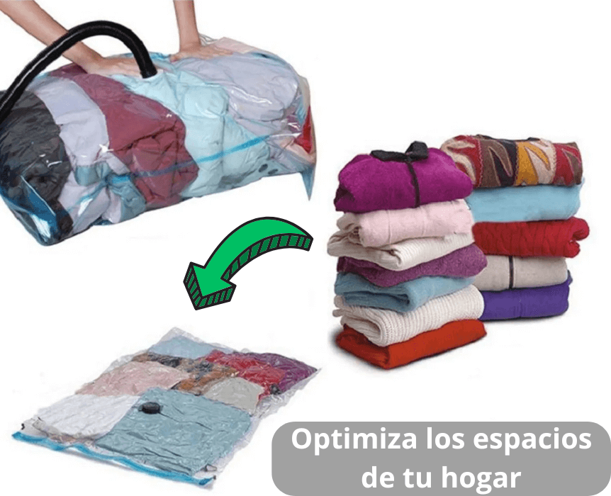Pack (Compresor + 2 Bolsas) al vacío